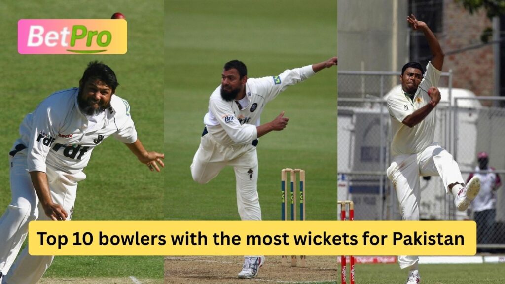 Top 10 bowlers with the most wickets for Pakistan