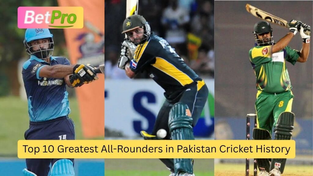 Top 10 Greatest All-Rounders in Pakistan Cricket History