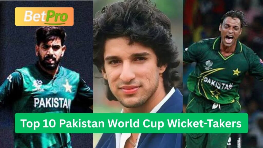 Top 10 Pakistan World Cup Wicket-Takers