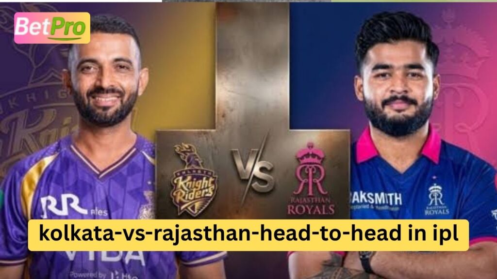 Kolkata vs Rajasthan Head-to-Head in IPL