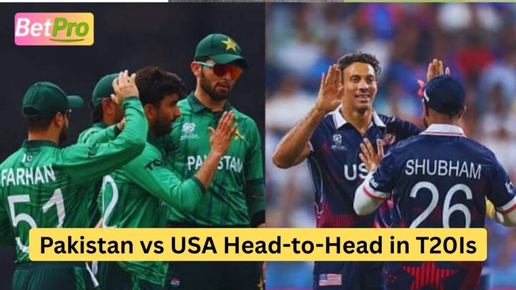pakistan vs usa Head-to-Head in t20