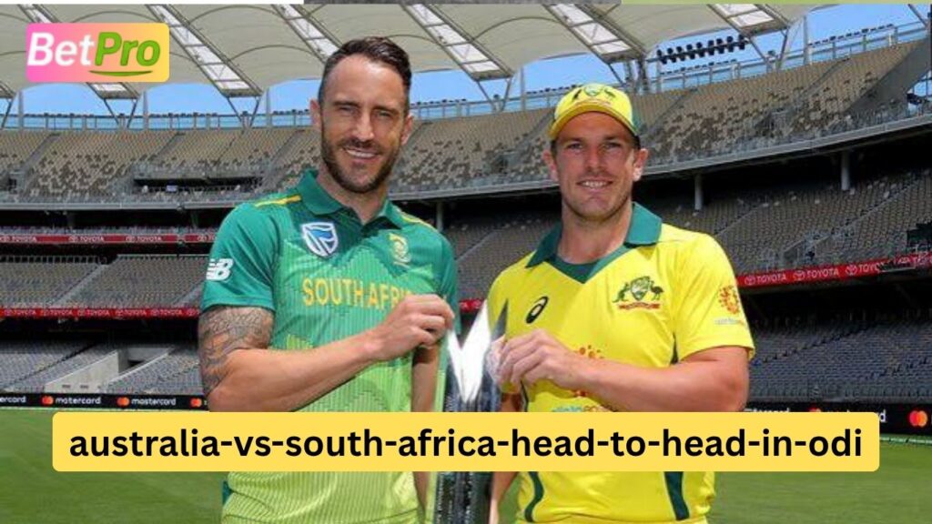 Australia vs South Africa Head-to-Head in ODI