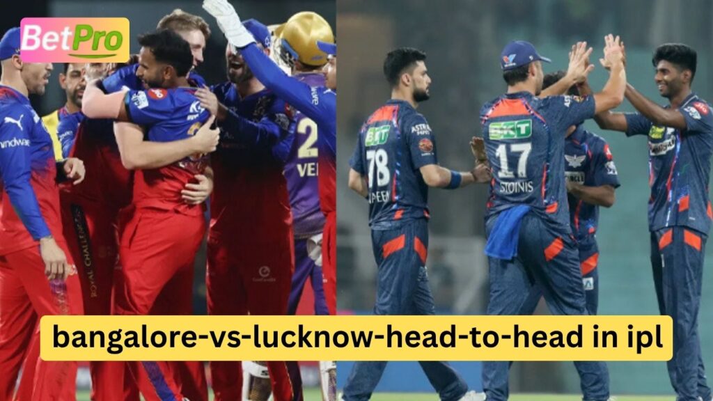 bangalore-vs-lucknow-head-to-head in ipl