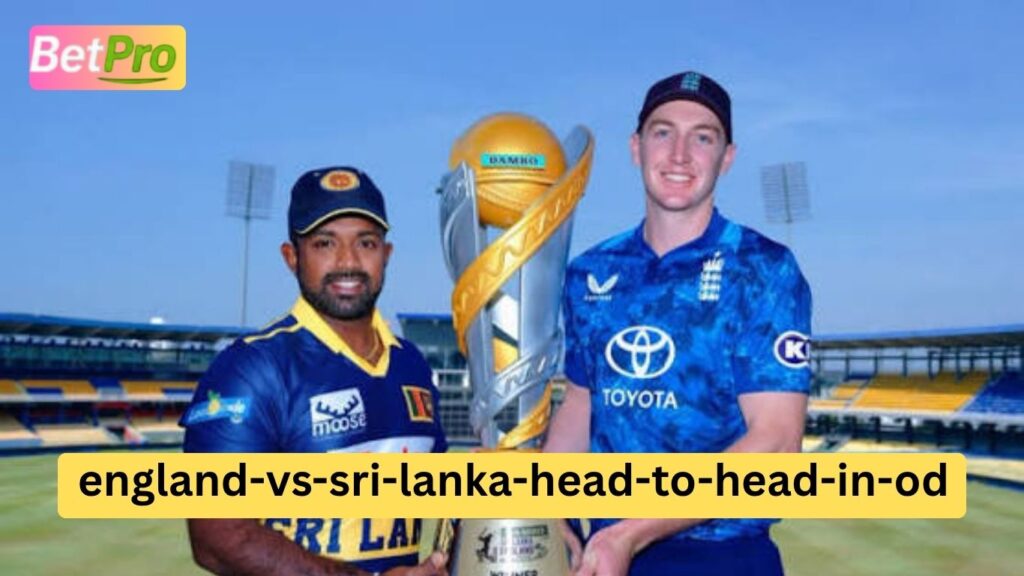 England vs Sri Lanka Head-to-Head in ODI