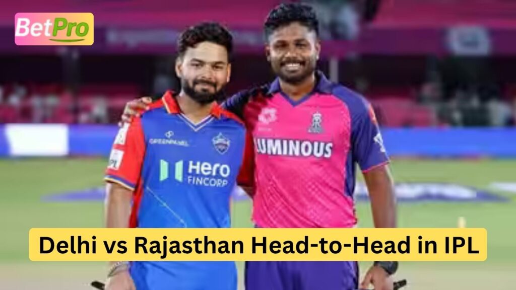 Delhi vs Rajasthan Head-to-Head in IPL
