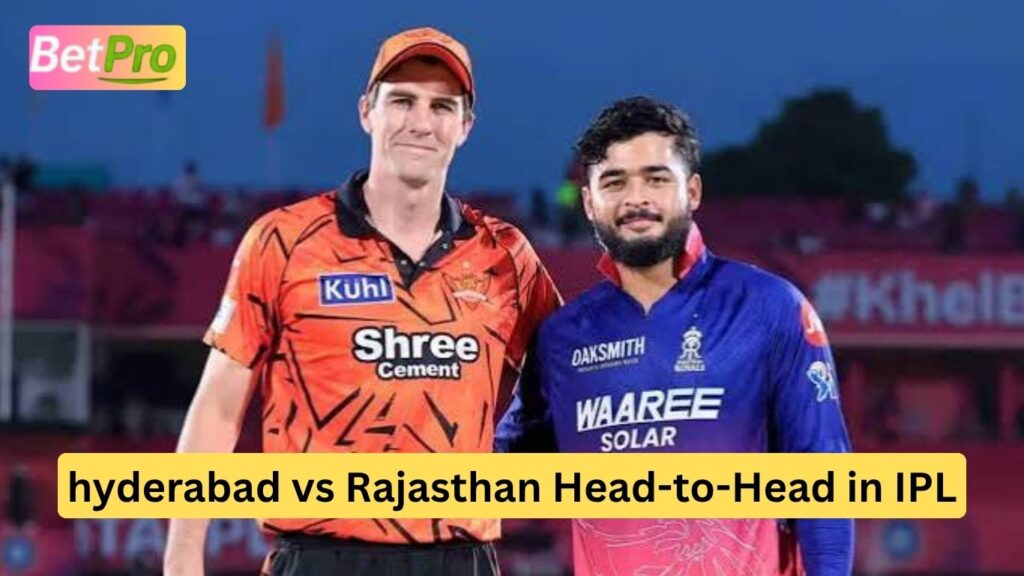 hyderabad vs Rajasthan Head-to-Head in IPL