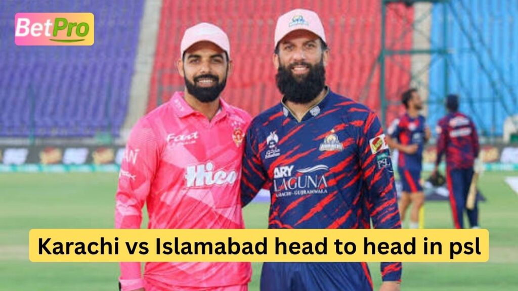Karachi vs Islamabad head to head in psl