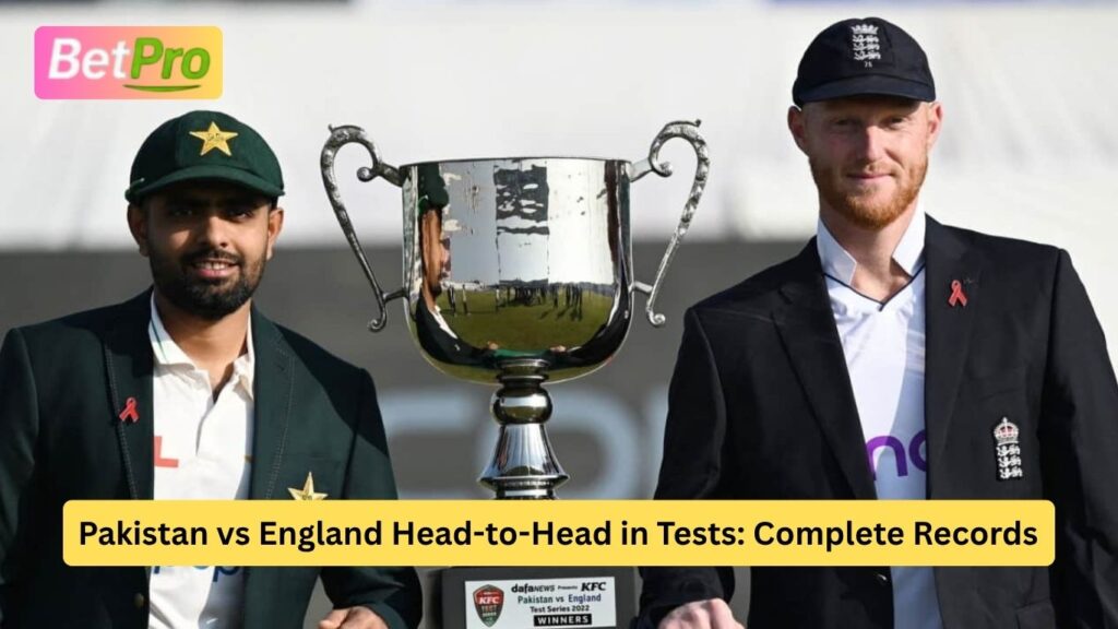 Pakistan vs England Head-to-Head in Tests: Complete Records