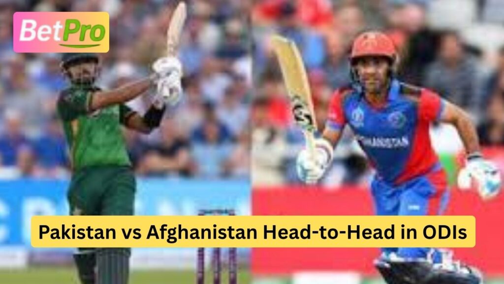 Pakistan vs Afghanistan Head-to-Head in ODIs