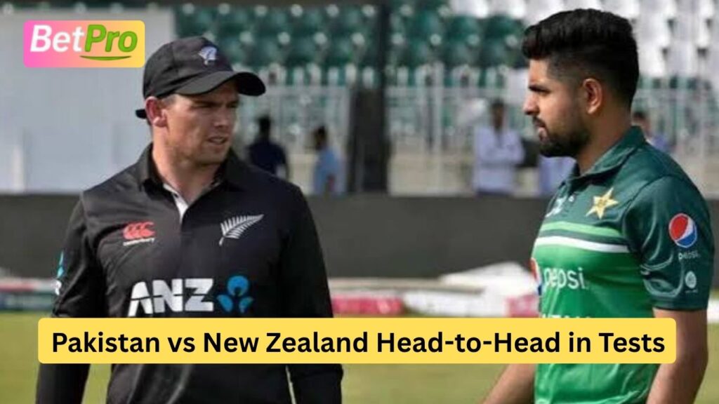 Pakistan vs New Zealand Head-to-Head in Tests