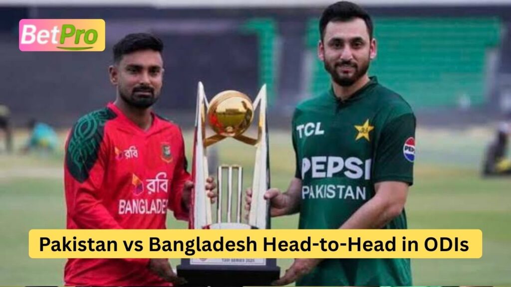 Pakistan vs Bangladesh Head-to-Head in ODIs