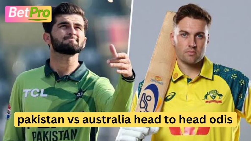 pakistan vs australia head to head odis