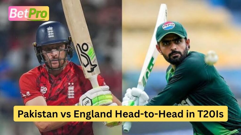 Pakistan vs England Head-to-Head in T20Is