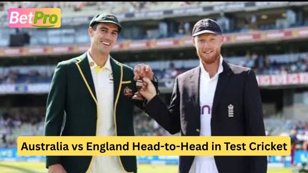 Australia vs England Head-to-Head in Test Cricket