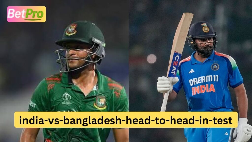 India vs Bangladesh Head-to-Head in Test