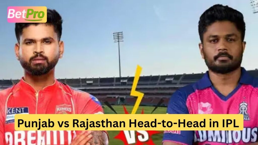 Punjab vs Rajasthan Head-to-Head in IPL