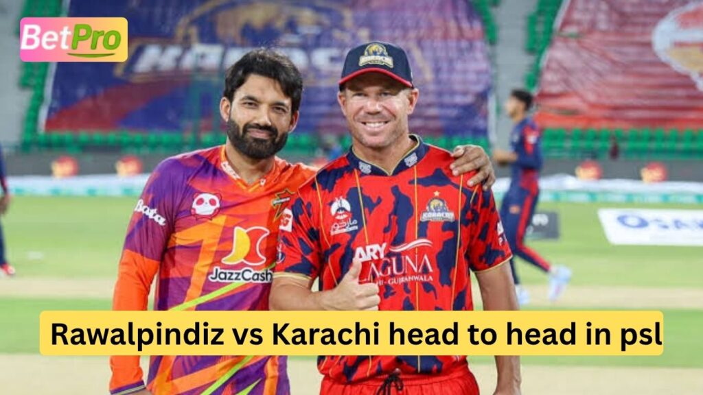 Rawalpindiz vs Karachi head to head in psl