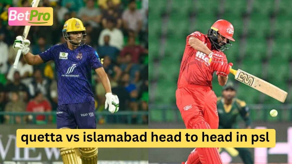 quetta vs islamabad head to head in psl