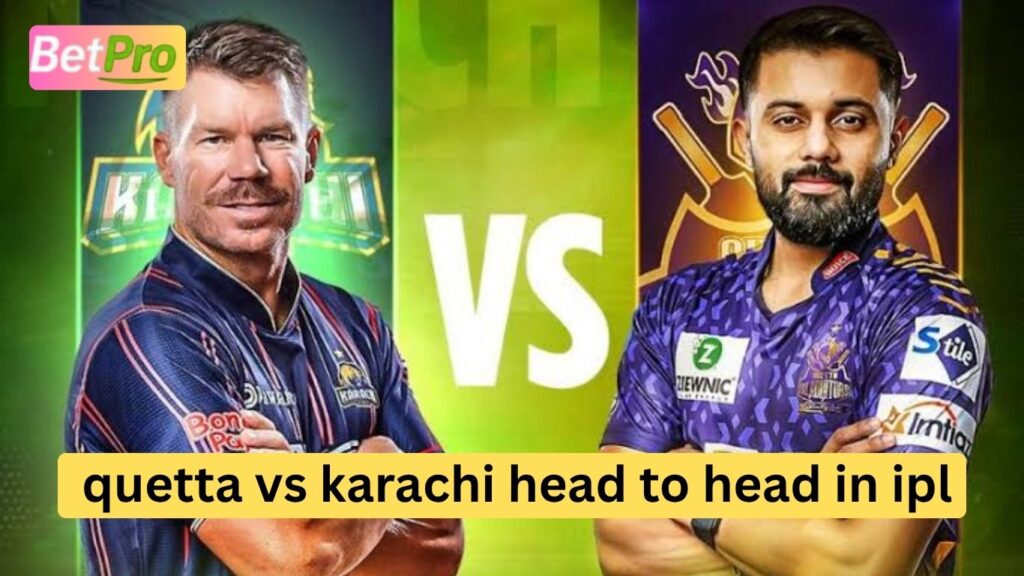 quetta vs karachi head to head in ipl