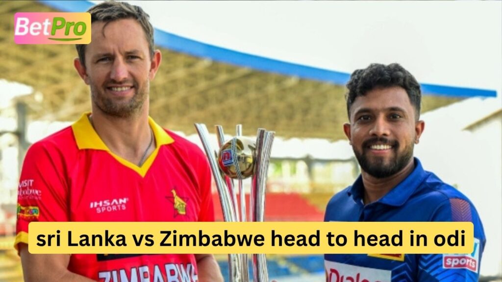 Sri Lanka vs Zimbabwe Head-to-Head in ODI