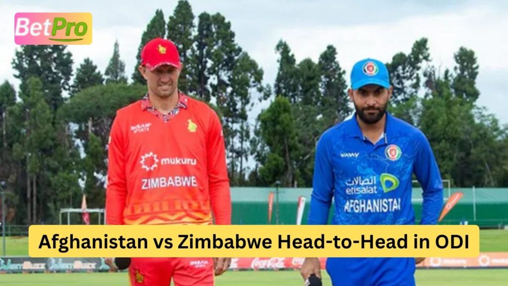 Afghanistan vs Zimbabwe Head-to-Head in ODI