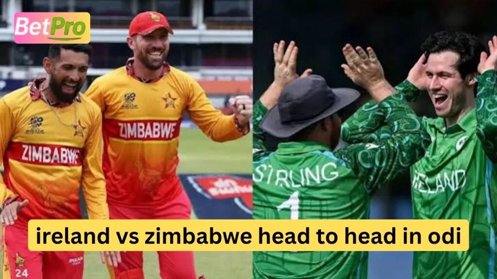 Ireland vs Zimbabwe Head-to-Head in ODI