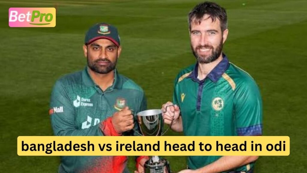 bangladesh vs ireland head to head in odi
