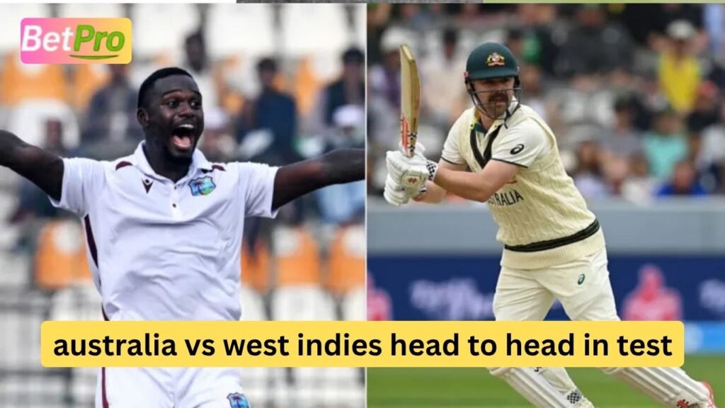 Australia vs West Indies Head-to-Head in Test