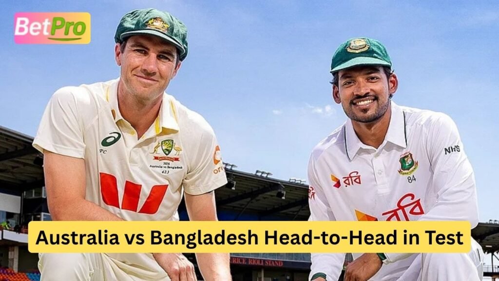 Australia vs Bangladesh Head-to-Head in Test