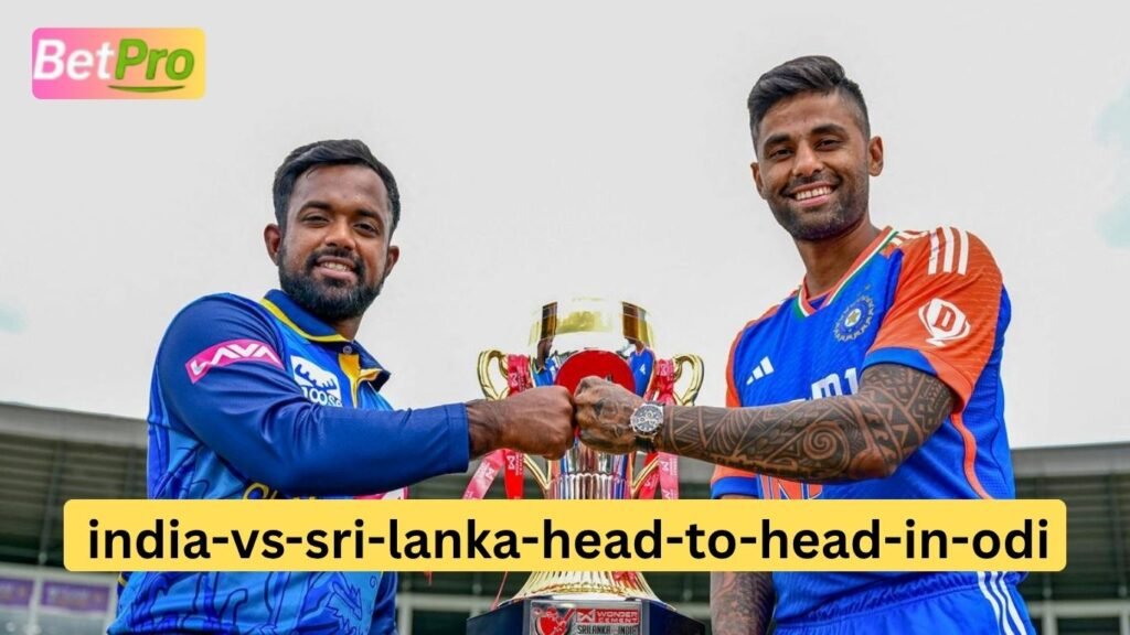 India vs Sri Lanka Head-to-Head in ODI