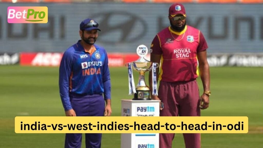 India vs West Indies Head-to-Head in ODI