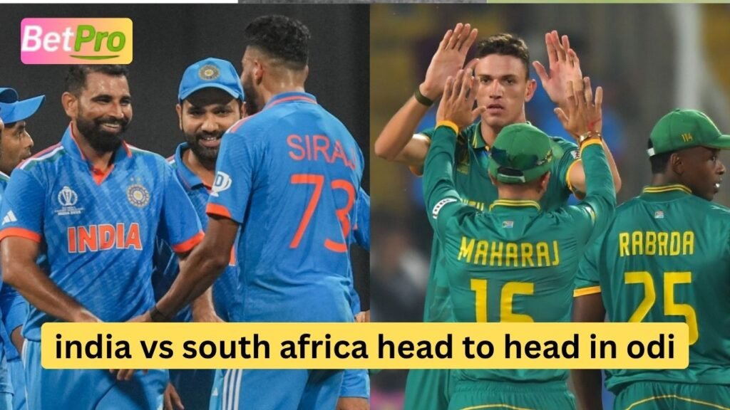 India vs South Africa Head-to-Head in ODI