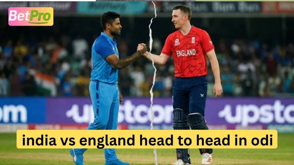 India vs England Head-to-Head in ODI