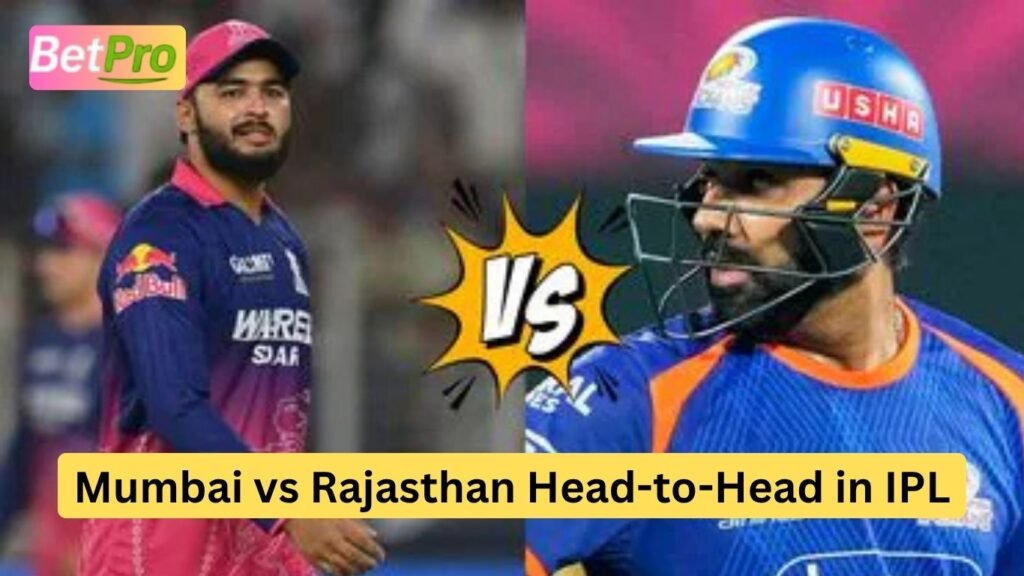 Mumbai vs Rajasthan Head-to-Head in IPL
