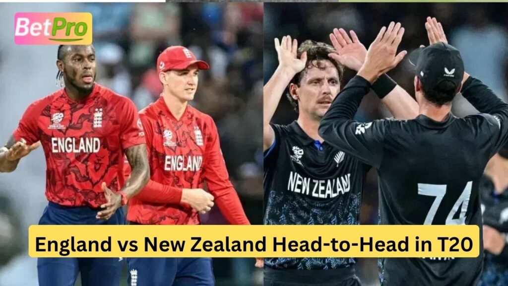 England vs New Zealand Head-to-Head in T20
