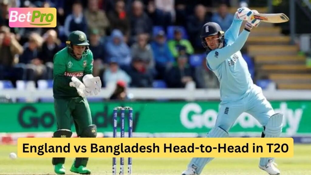 England vs Bangladesh Head-to-Head in T20